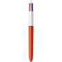 BIC Bolígrafo 4 Colores Fine Punta Fina Set de 12 unidades